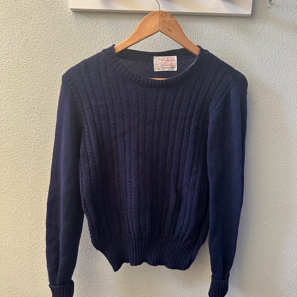 Vintage Pendleton Kids Navy Sweater - Picture 1 of 4